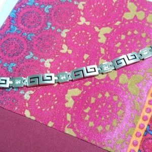 vintage Speidel CZ bracelet